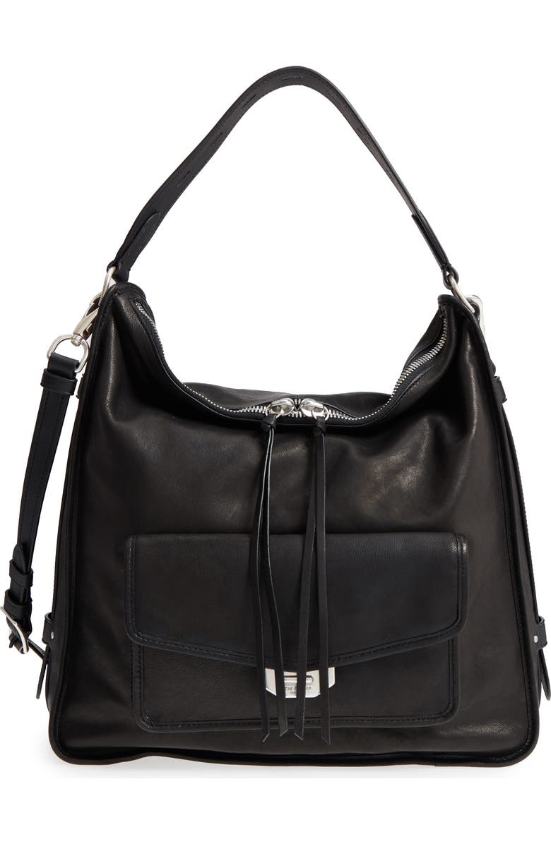 rag & bone Field Leather Hobo, Main, color,