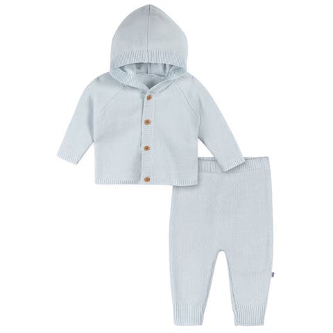 Blue Sweater Knit 2-Piece Set (Baby)