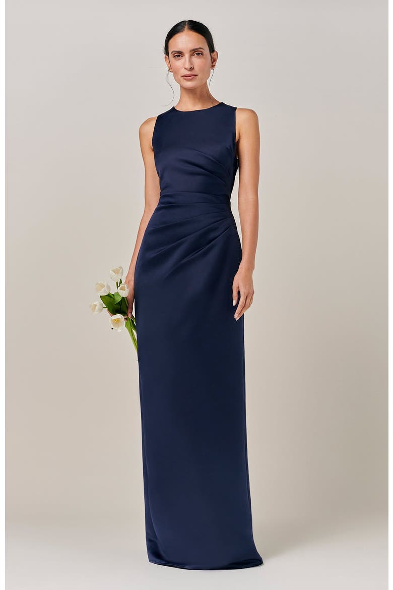 Estrella Gown, Alternate, color, Navy Blue