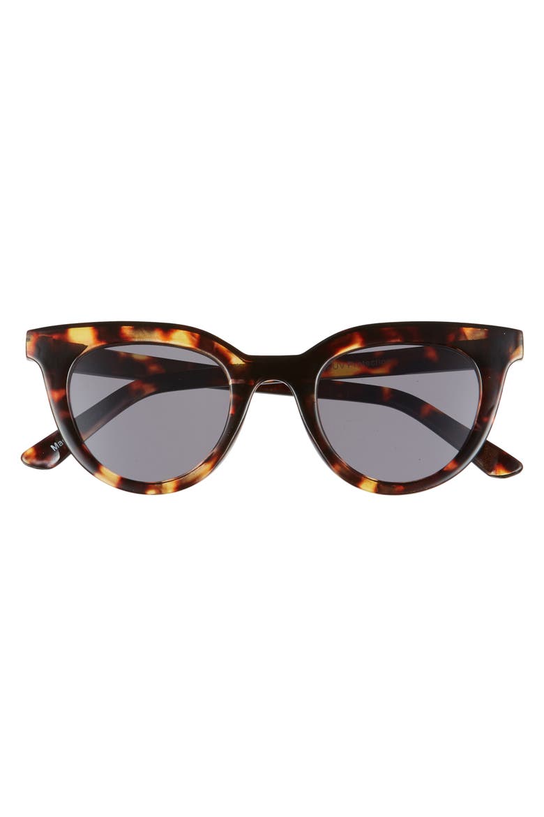 46mm Cat Eye Sunglasses, Alternate, color, TORT/ BLACK