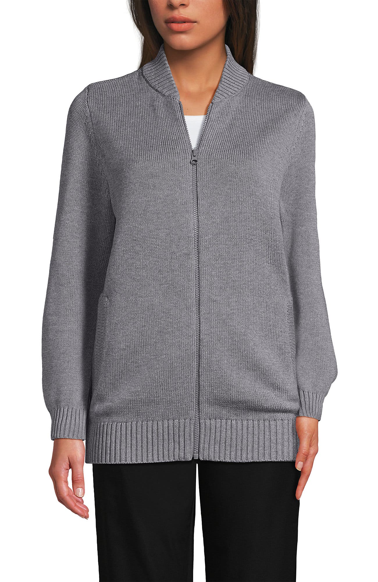 School Uniform Adult Legacy Full Zip Cardigan - image 3