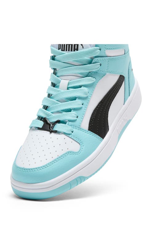 Puma Kids' Rebound Layup High Top Sneaker In Multi