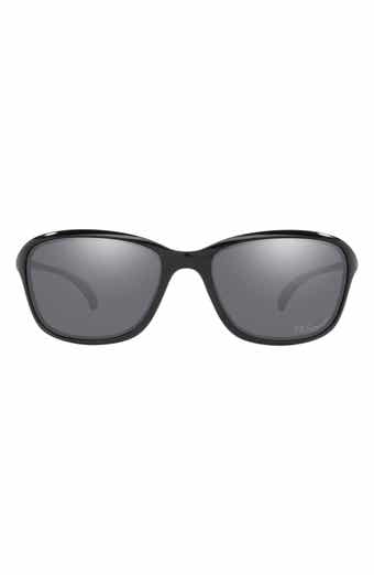 59mm Polarized Round Sunglasses