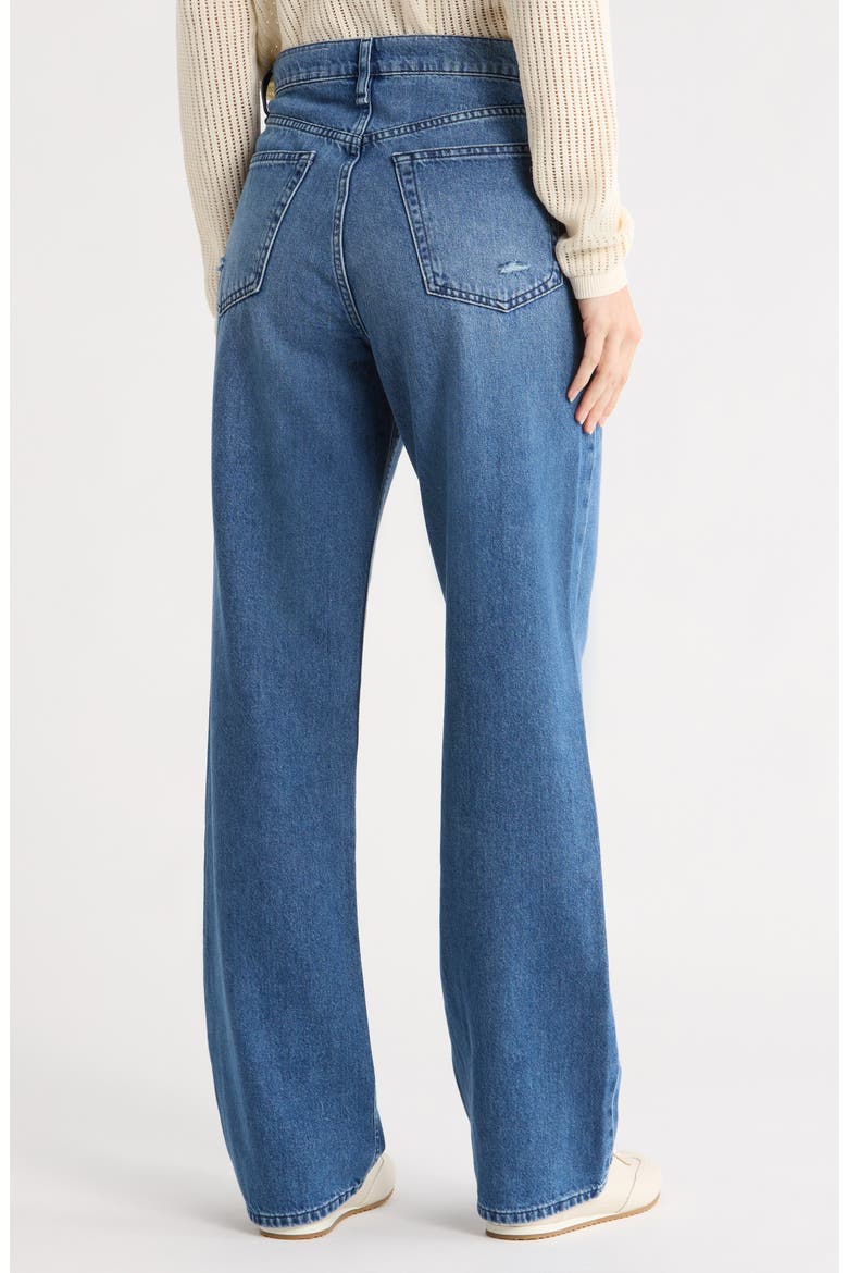Shannon High Waist Relaxed Straight Leg Jeans, Alternate, color, POLK