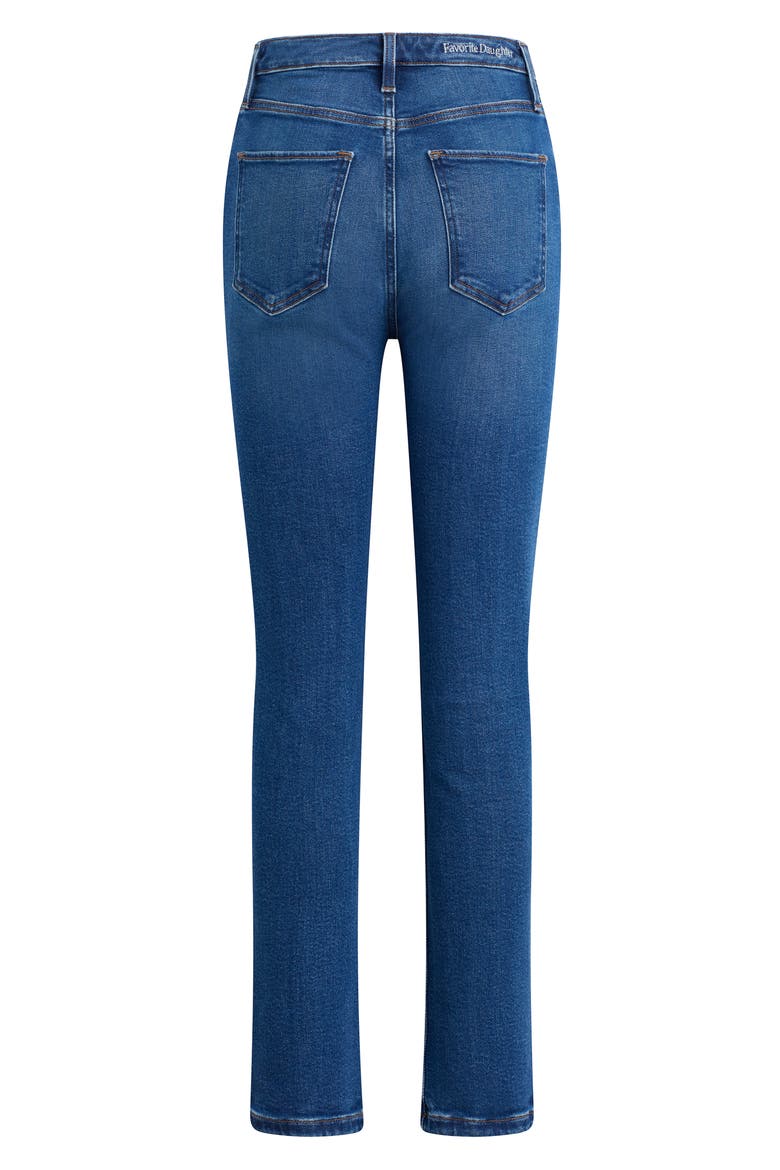 The Valentina Super High Waist Ankle Cigarette Jeans, Alternate, color, MADISON