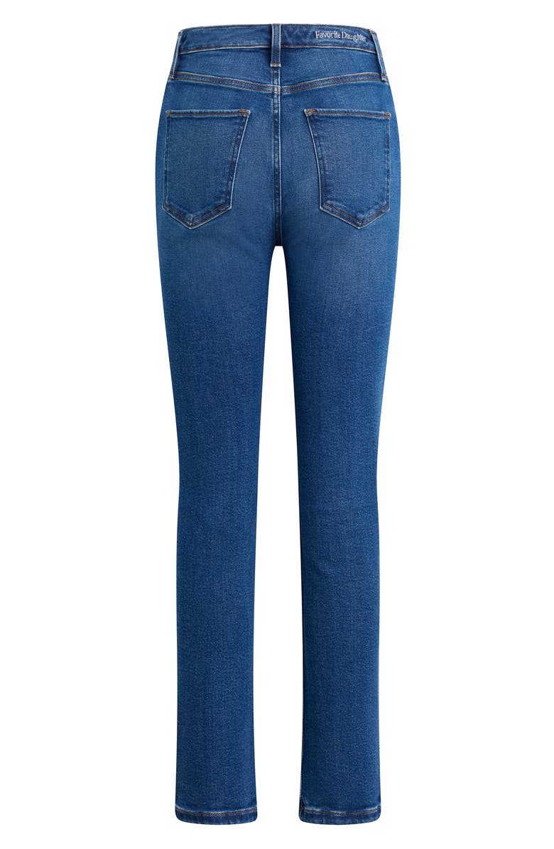 Favorite Daughter The Valentina Super High Waist Ankle Cigarette Jeans, Alternate, color, Madison