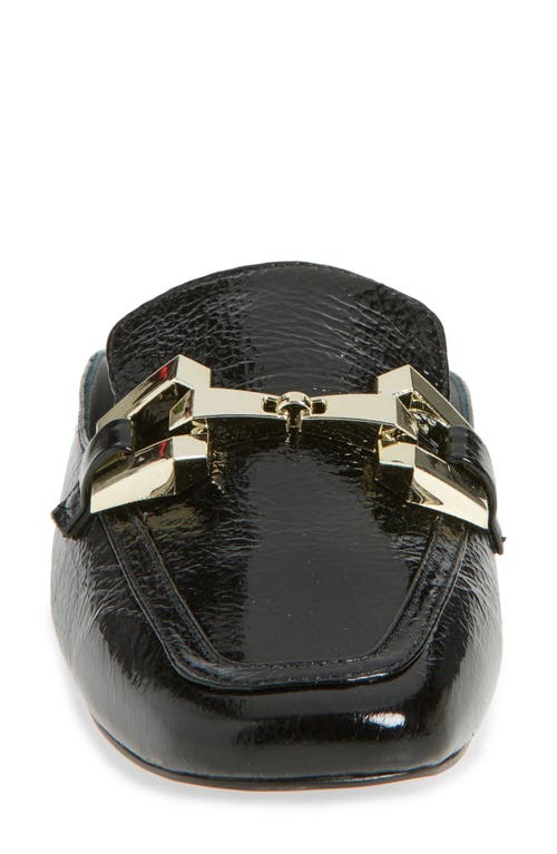 Koko + Palenki Sagee Patent Leather Mule In Black