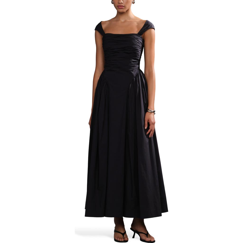 AMUR Galilea ruched dress in Black at Nordstrom, Size 00