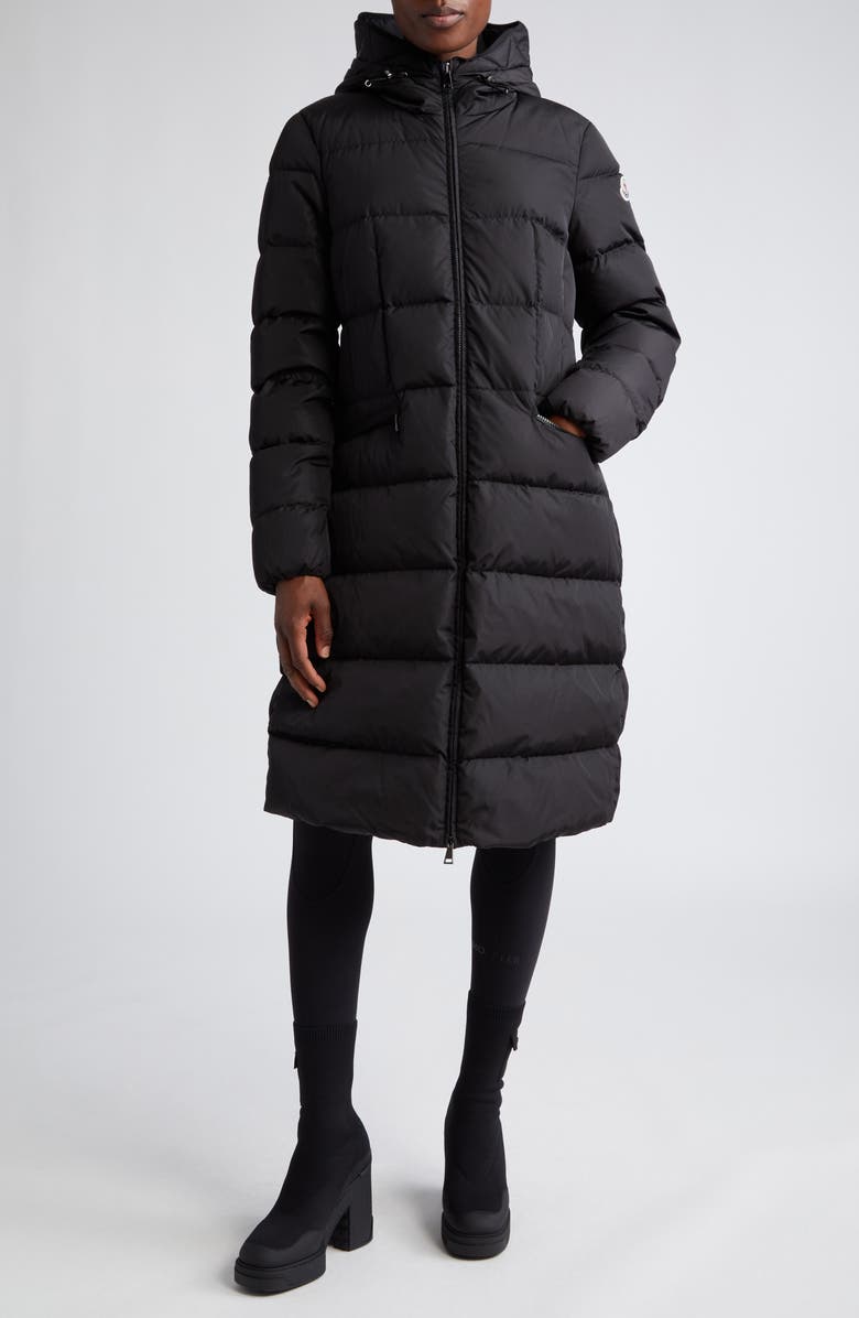 Moncler Avocette Hooded Down Coat, Main, color,
