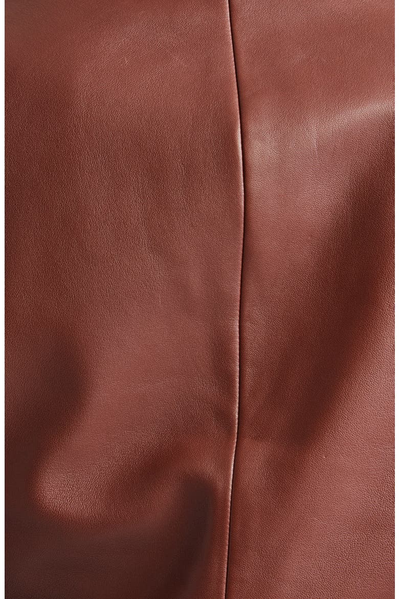 Soft Luxe Napa Leather Jacket, Alternate, color, CUOIO