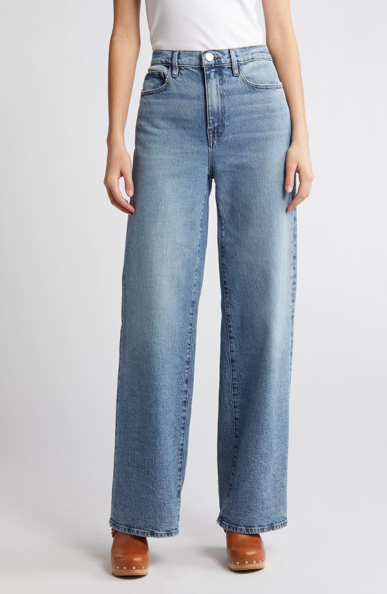 FRAME Le Jane High Waist Wide Leg Jeans, Main, color,