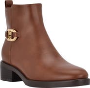 Tommy Hilfiger Imiera Faux Leather Ankle Boot