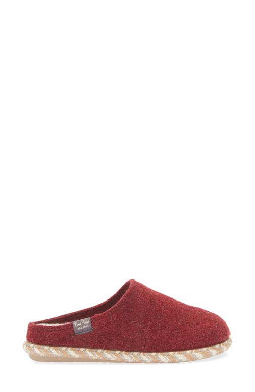 Toni Pons Deli Slipper In Burgundy