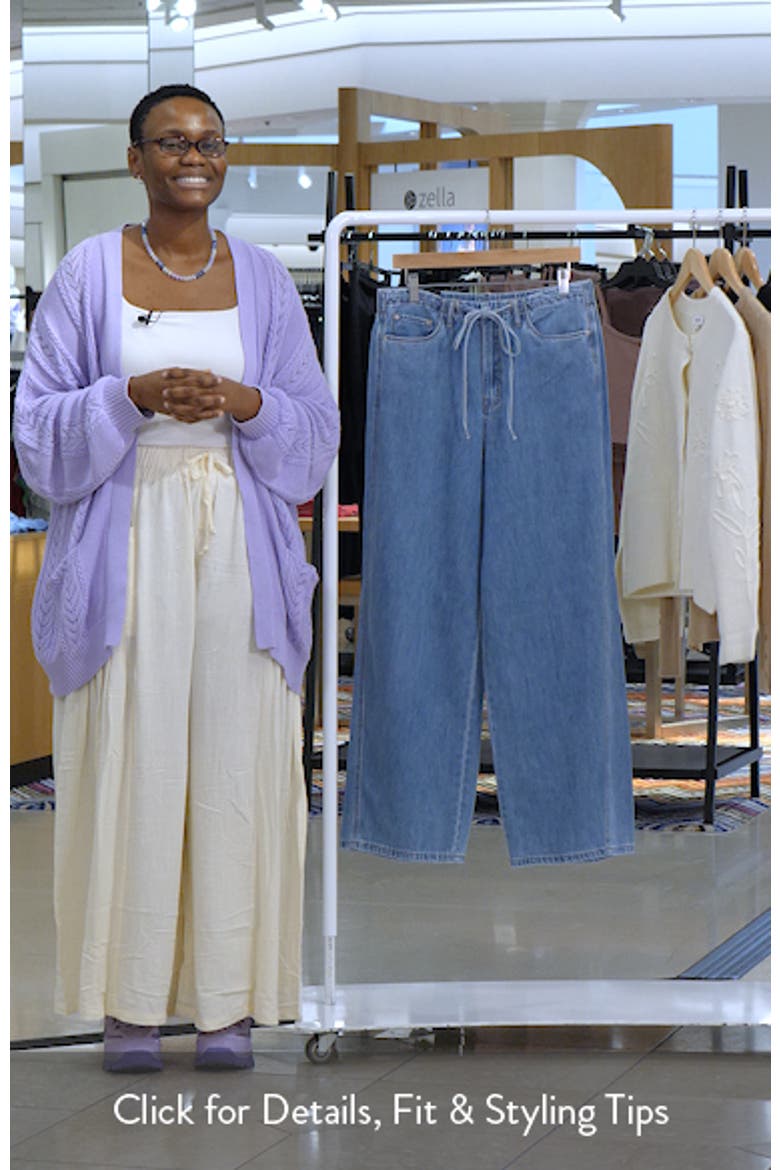 The Low Rise Baggy Fit Drawstring Jeans video