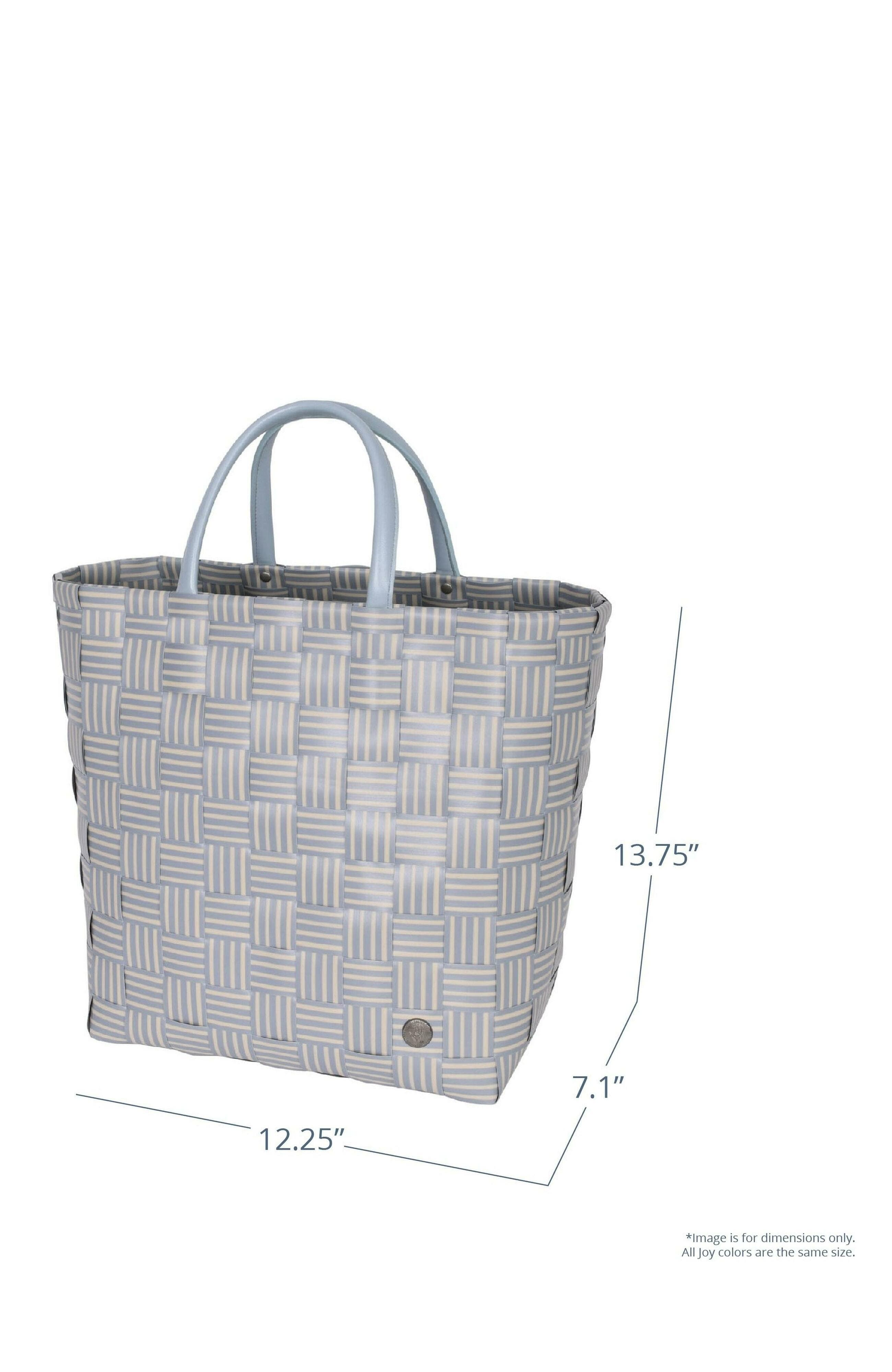 Joy Recycled Plastic Shopper, Alternate, color, Ecru White