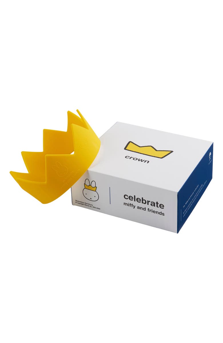 Mr Maria Kids' Miffy Crown, Alternate, color, Yellow