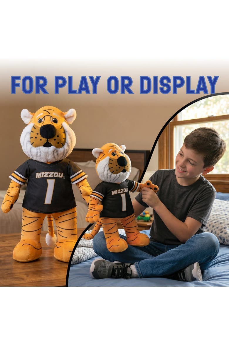 University of Missouri Tigers 18" Mascot Plush Figure, Alternate, color, None