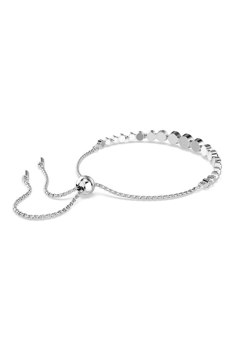 Imber Crystal Slider Bracelet, Alternate, color, CRYSTAL/ SILVER