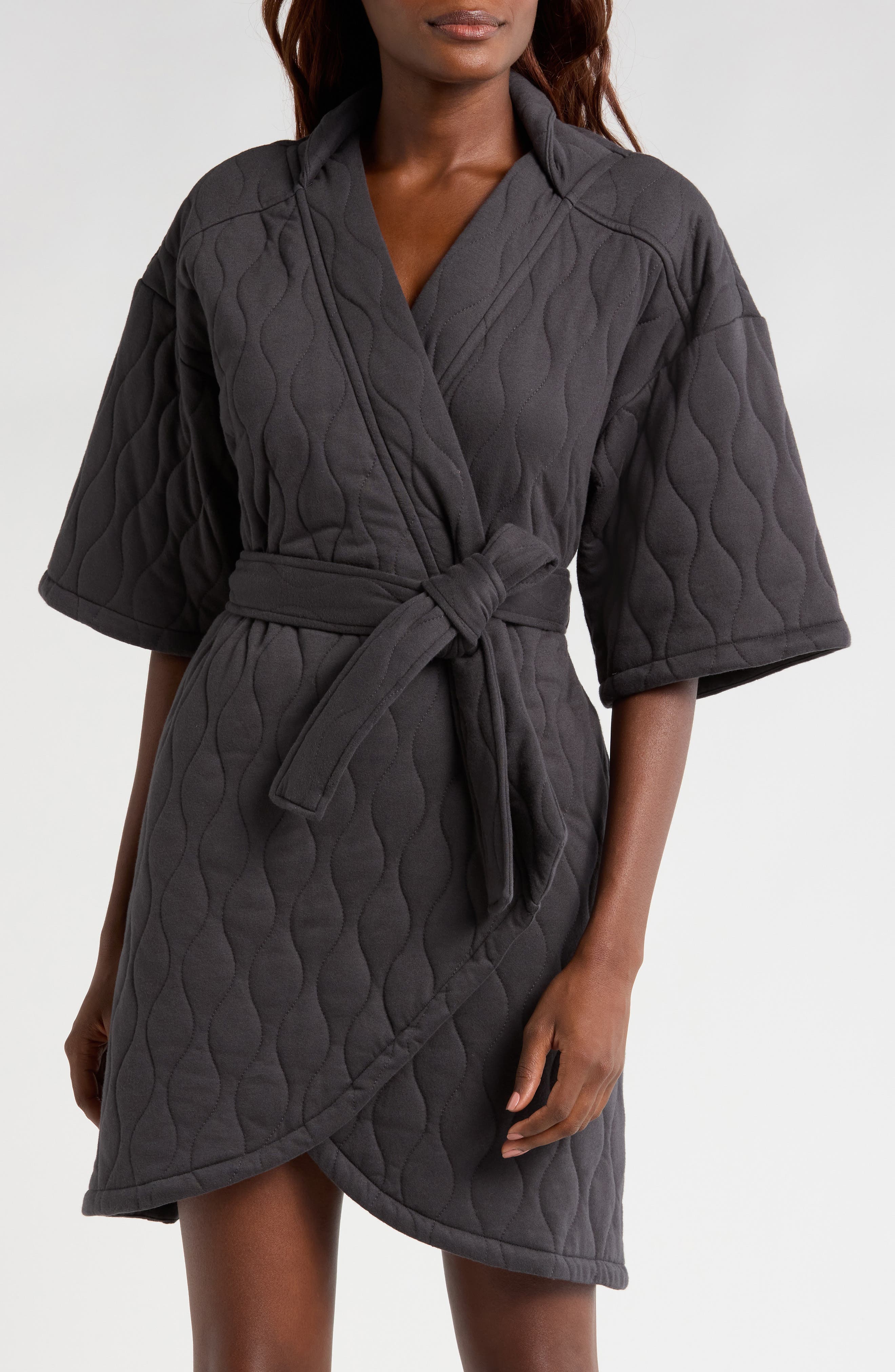 UGG® Zellwood Quilted Short Robe