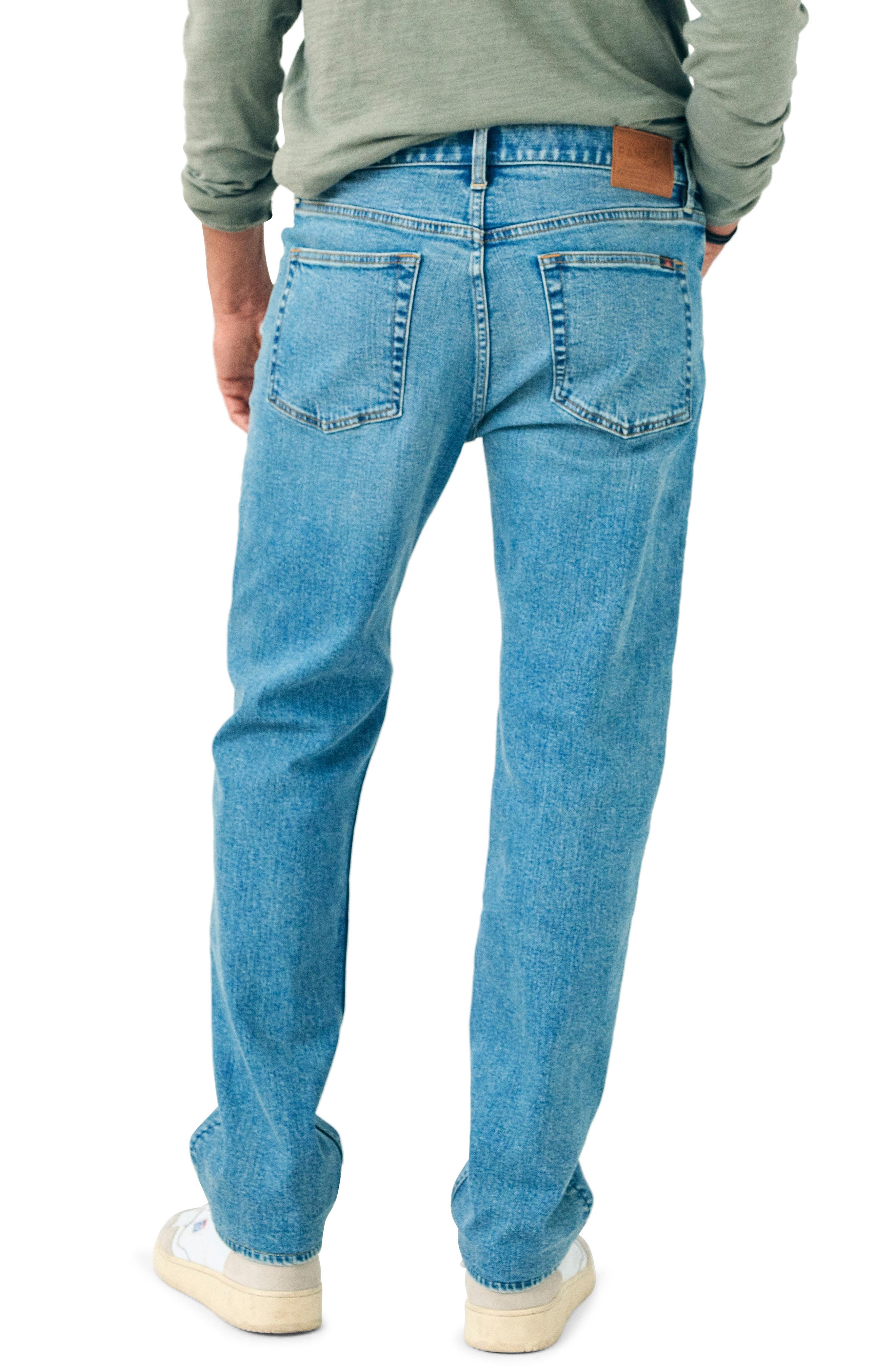 Slim Straight Leg Organic Cotton Jeans - image 2