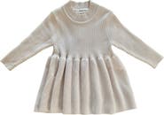 Ashmi & Co. Falyn Long Sleeve Cotton Sweater Dress
