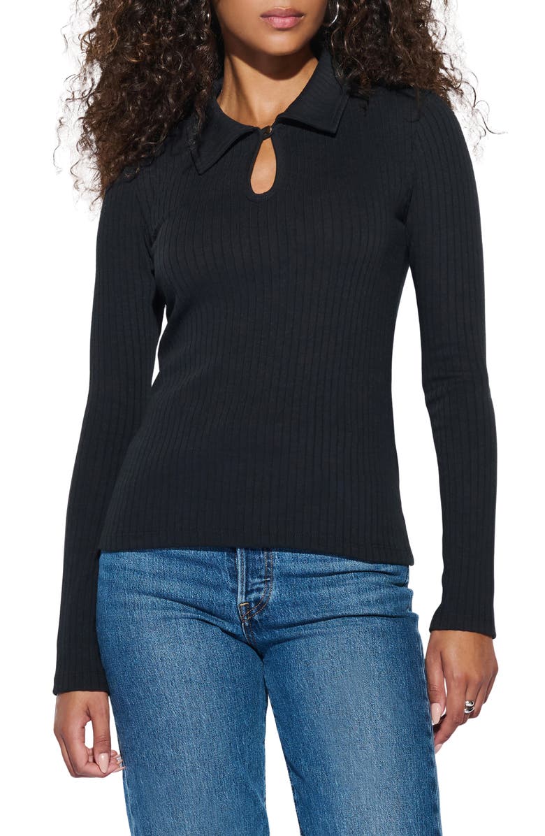 Nation LTD Coco Keyhole Top, Main, color, 