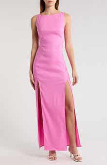 Costa Linen Blend Maxi Dress