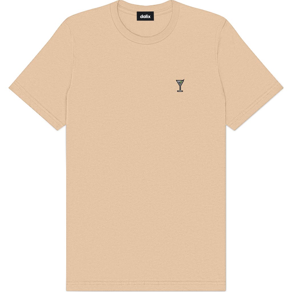 Dalix Mens Martini Cotton Tee