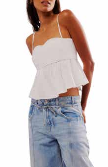Free People One True Love Peplum Camisole