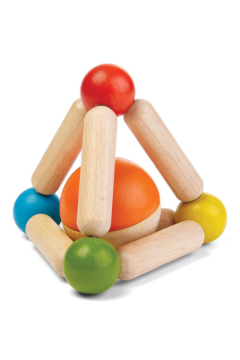 Triangle Clutching Toy, Alternate, color, ASSORTED