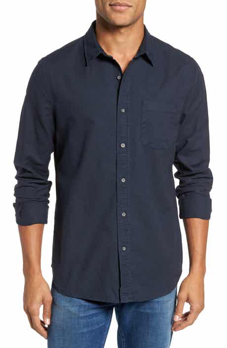 AG Caleb Slim Fit Twill Sport Shirt