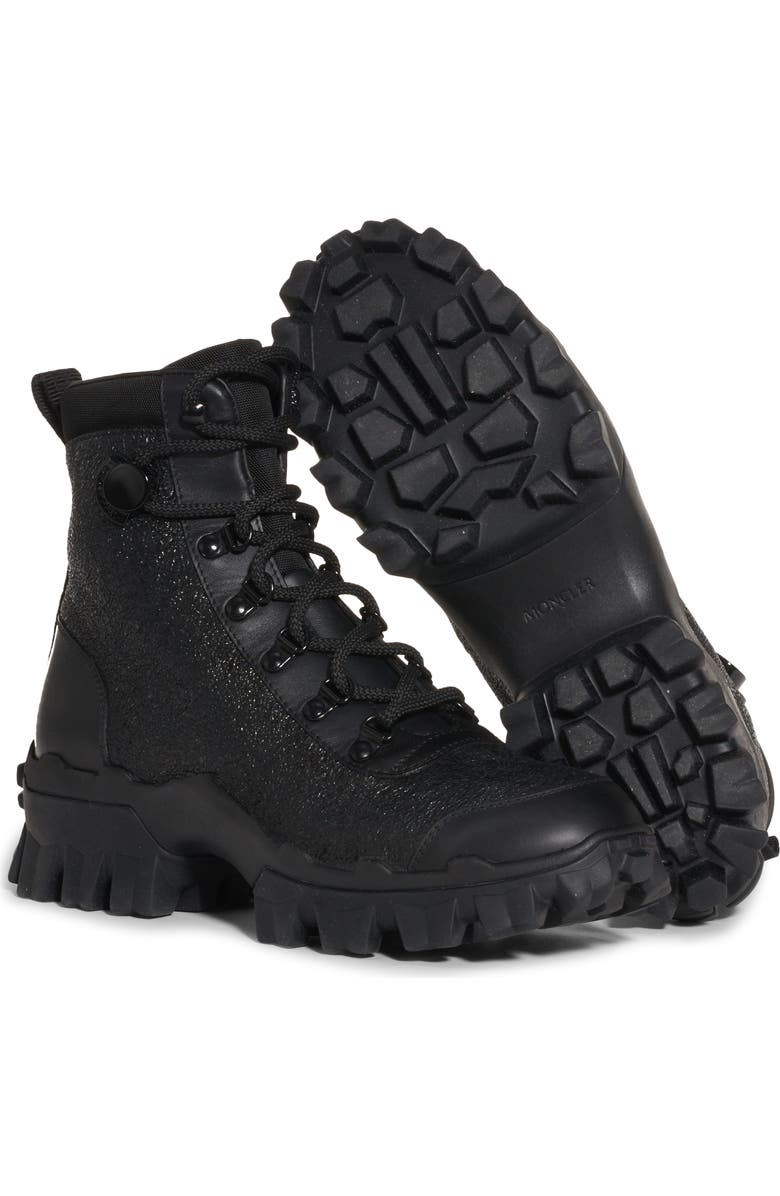 Moncler Helis Crinkle Hiking Boot, Alternate, color,