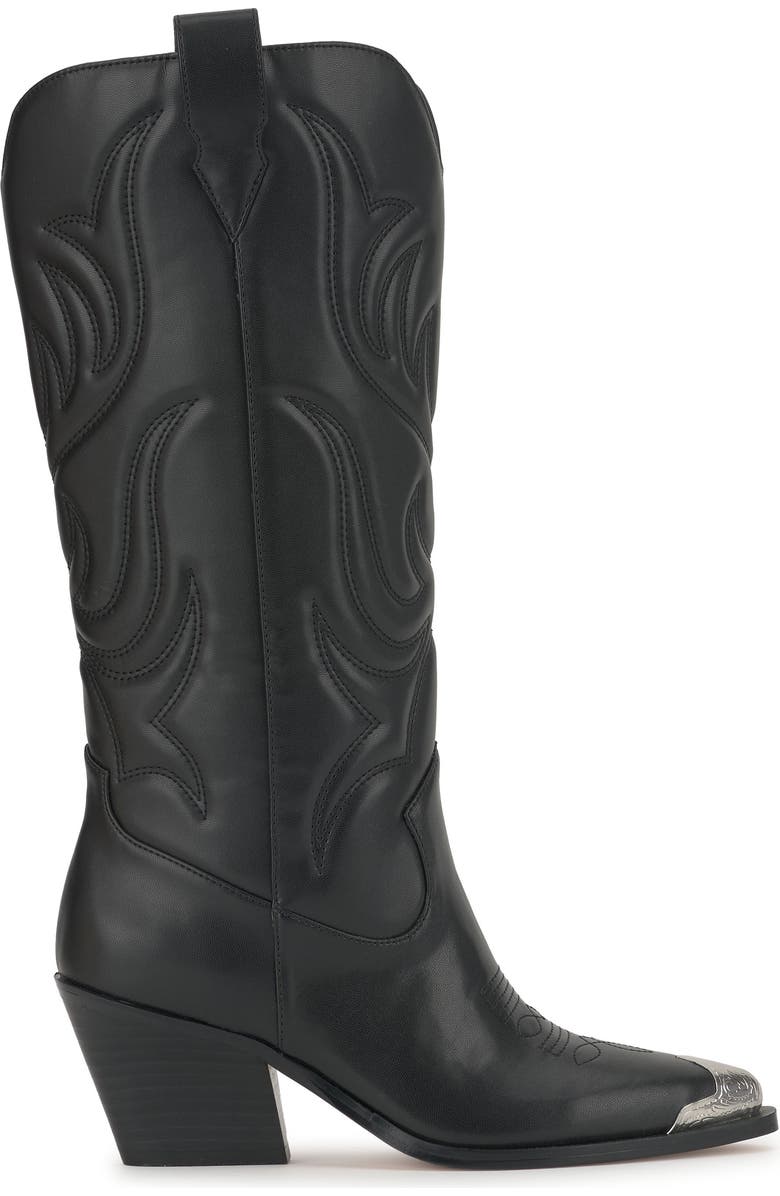 Jessica Simpson Zuliena Western Boot, Alternate, color, Black