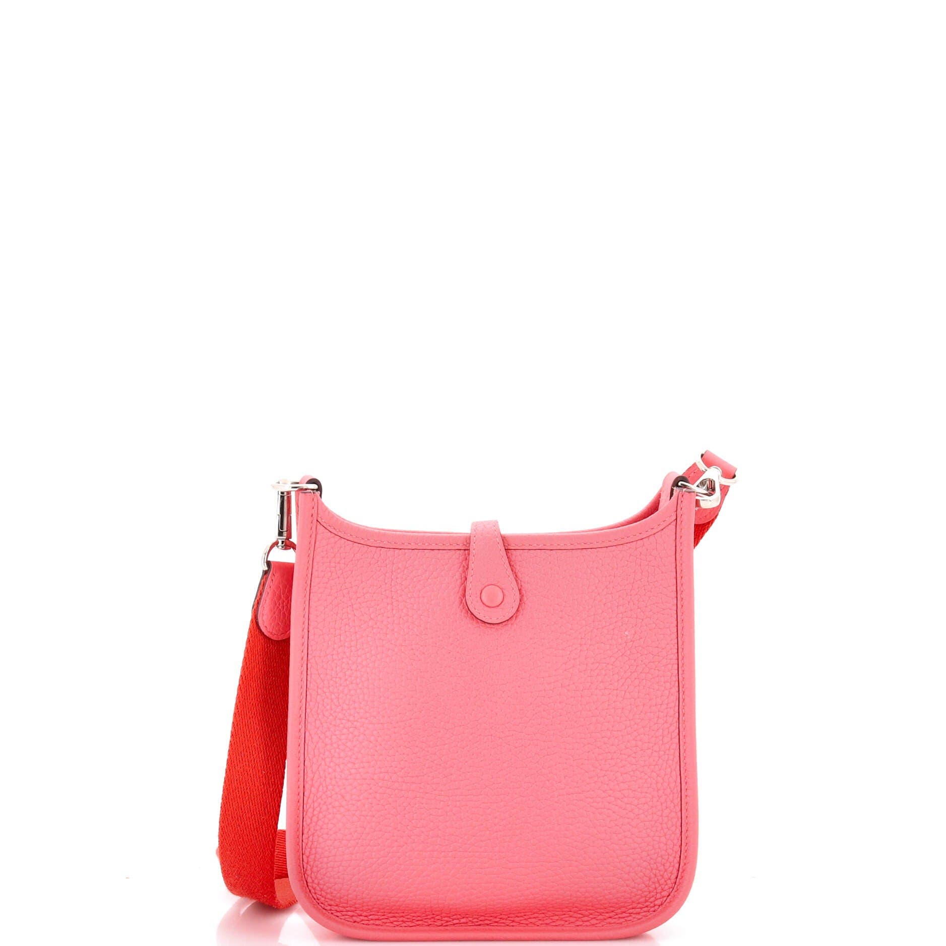 Pre-Owned Hermes Evelyne Bag Gen III Clemence TPM, Alternate, color, Rose Azalee