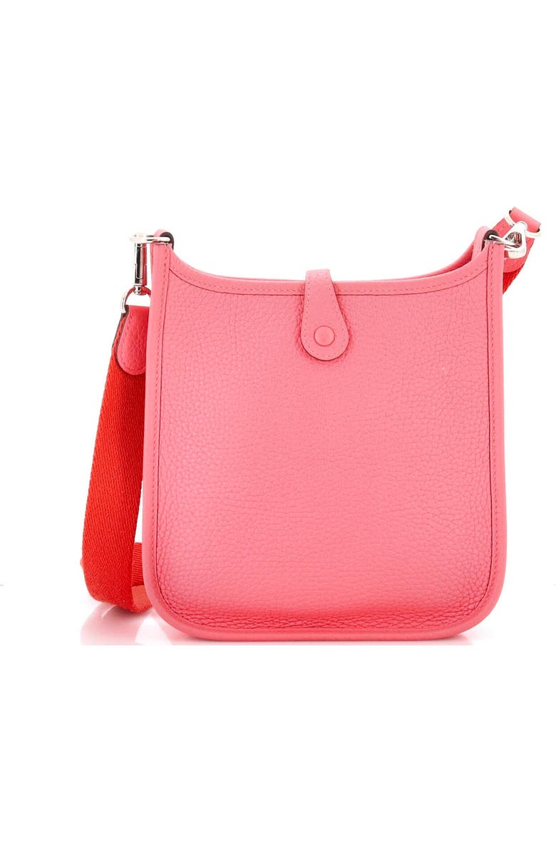 Pre-Owned Hermes Evelyne Bag Gen III Clemence TPM, Alternate, color, Rose Azalee