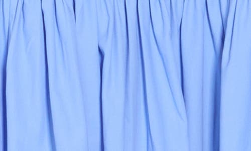 Wishlist Shirred Cotton Maxi Sundress In Blue