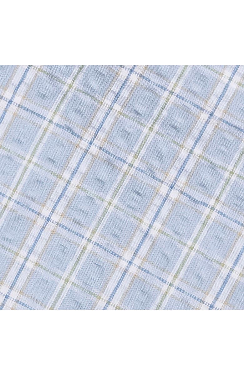 Hope & Henry Kids' Classic Seersucker Bow Tie, Alternate, color, Blue Chateau Check