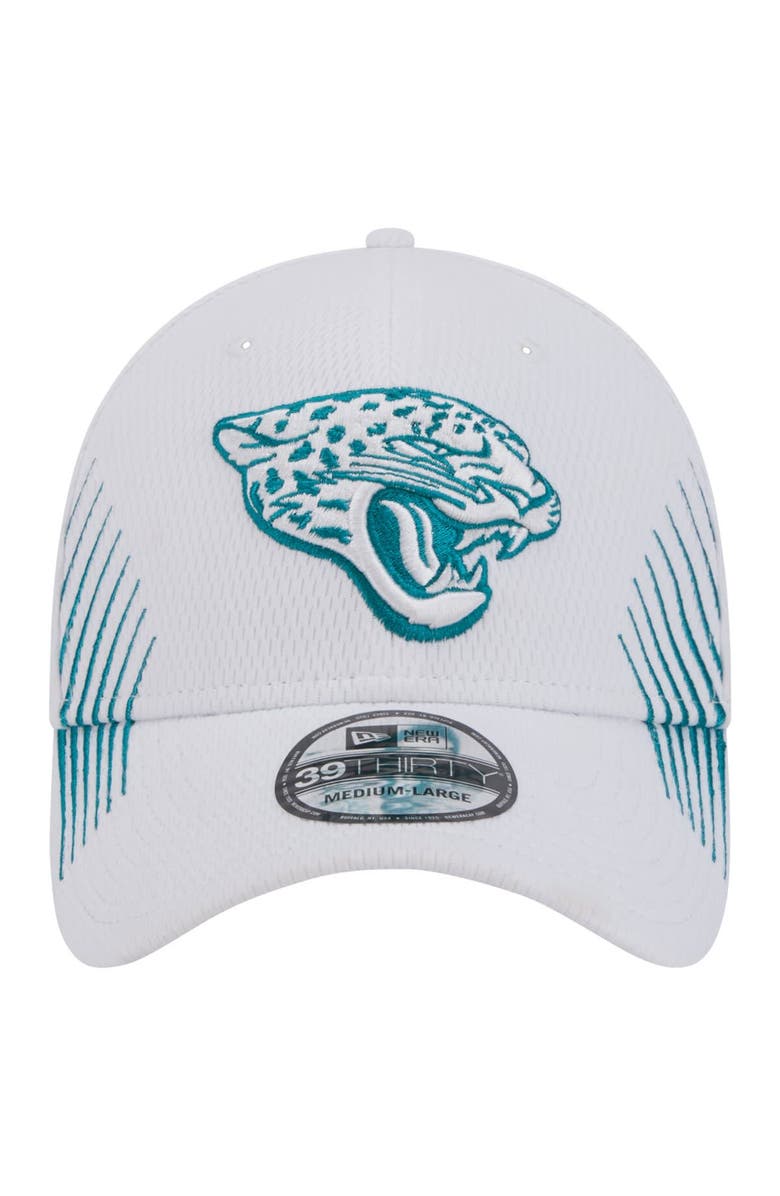 New Era Men's New Era White Jacksonville Jaguars Active 39THIRTY Flex Hat, Alternate, color, White