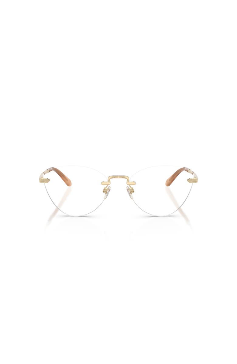 Ralph Lauren 54mm Cat Eye optical glasses, Alternate, color, Gold