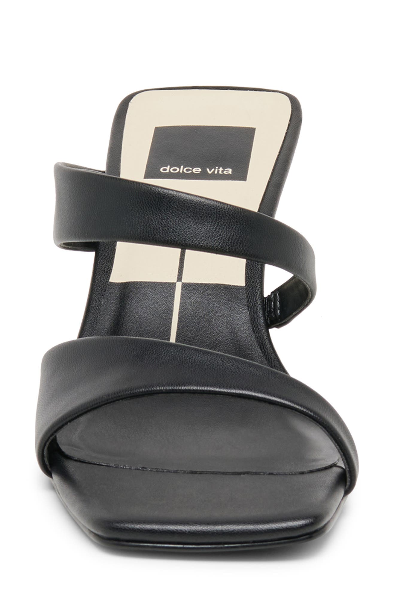 Dolce Vita Mahala Slide Sandal, Alternate, color, Black Stella