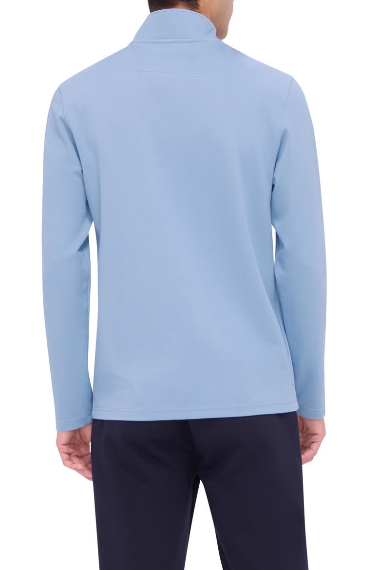 Quarter Zip Performance Pullover, Alternate, color, AIR BLUE
