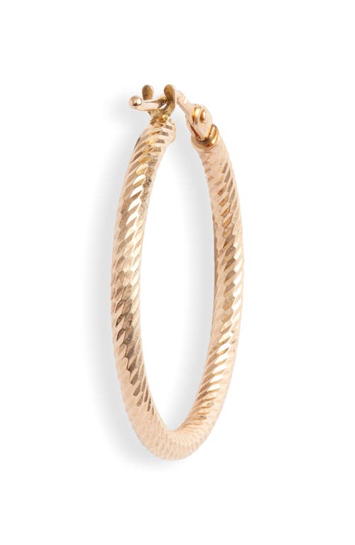 Bony Levy 14k Gold Twisted Rope Hoop Earrings In 14k Yellow Gold