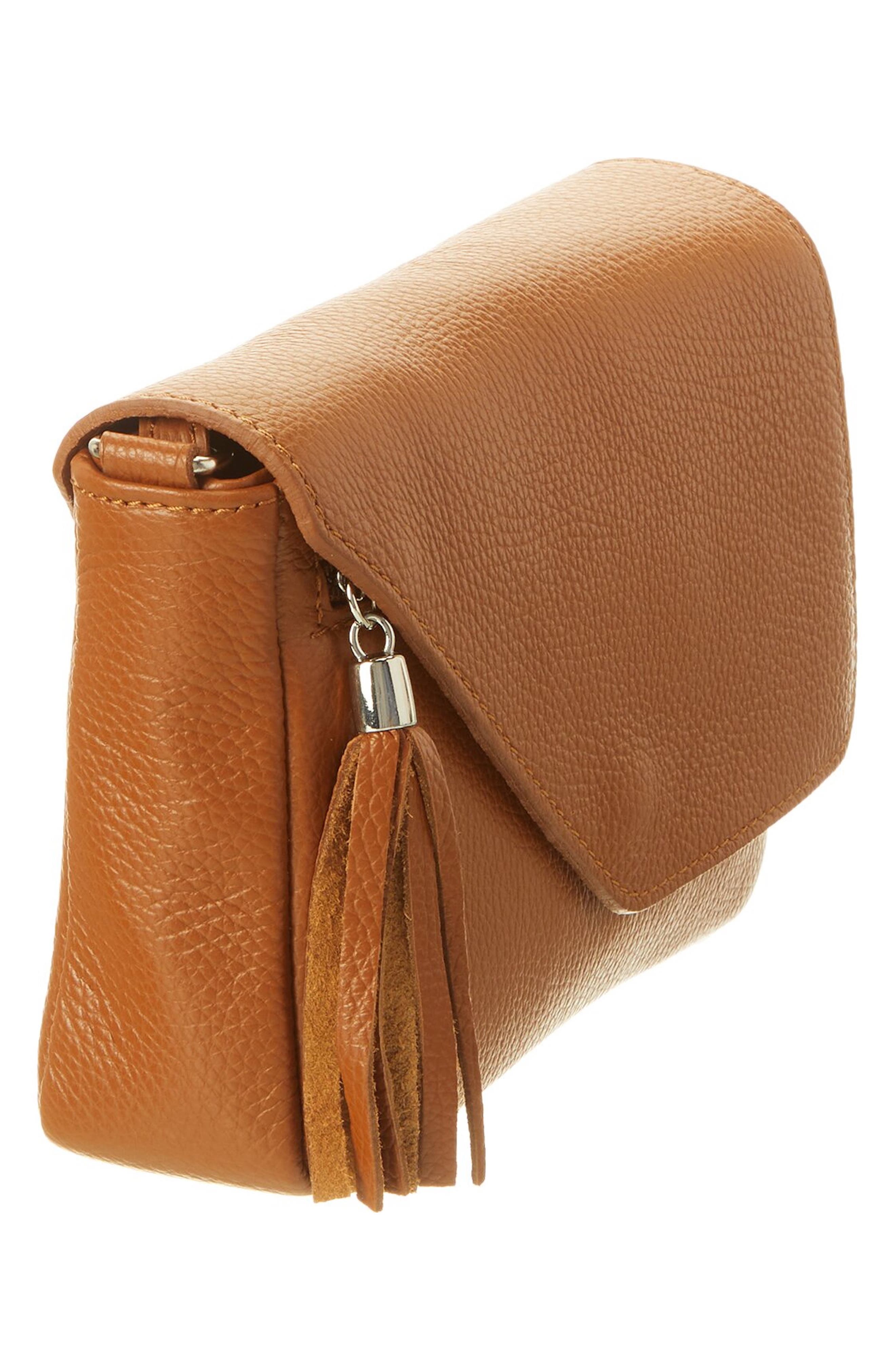 Persaman New York Penelope 18 Crossbody Bag, Alternate, color, Saddle