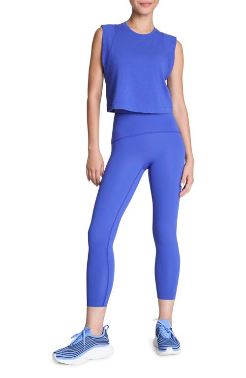 Spanx Shape Booty Boost 7/8 Legging In Blue