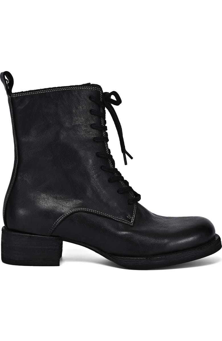 OLD TREND Heritage Genuine Leather Refined Lace Up Ankle Boot, Alternate, color, Black