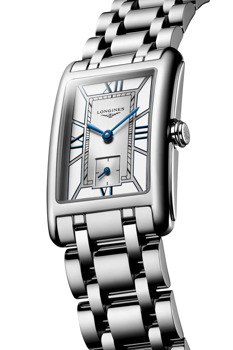 DolceVita Bracelet Watch, 23.3mm x 37mm, Alternate, color, SILVER
