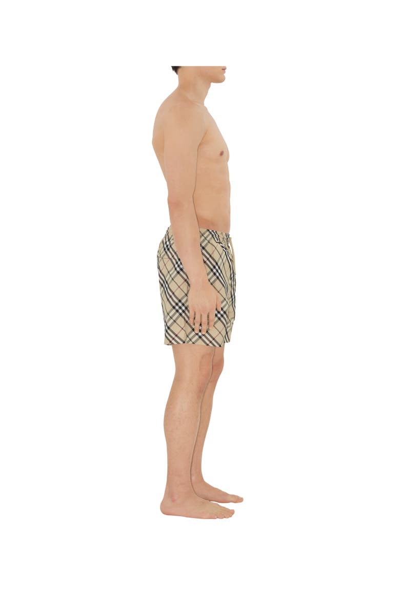 Burberry Check Swim Shorts, Alternate, color, 