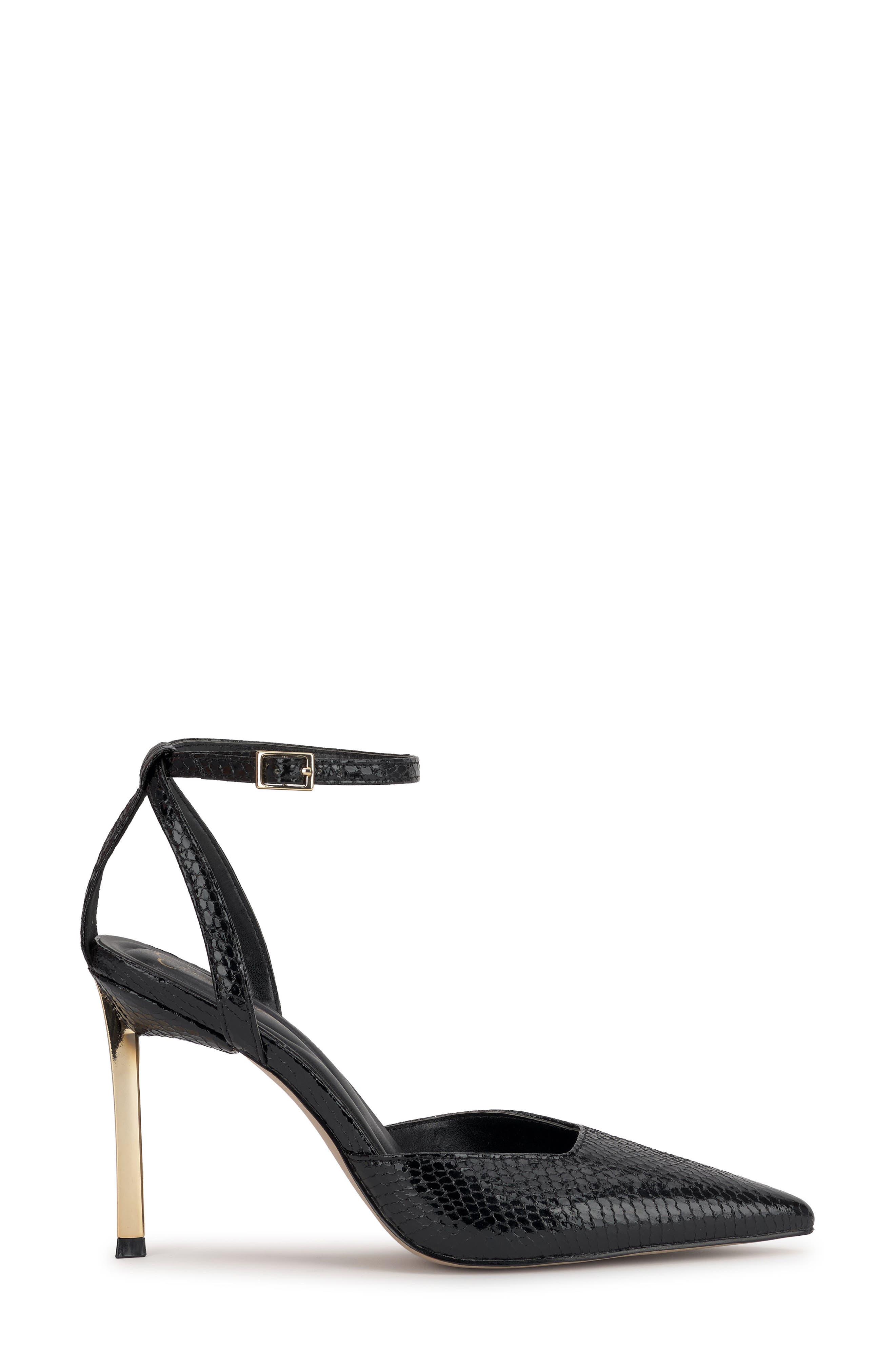 Jessica Simpson Kalynia Ankle Strap Pump, Alternate, color, Black