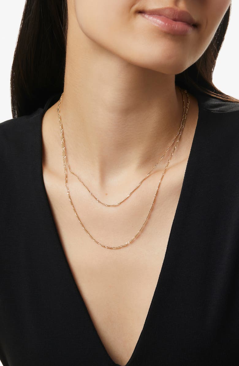 Ana Luisa Heritage Layer Chain Necklace, Alternate, color, Gold