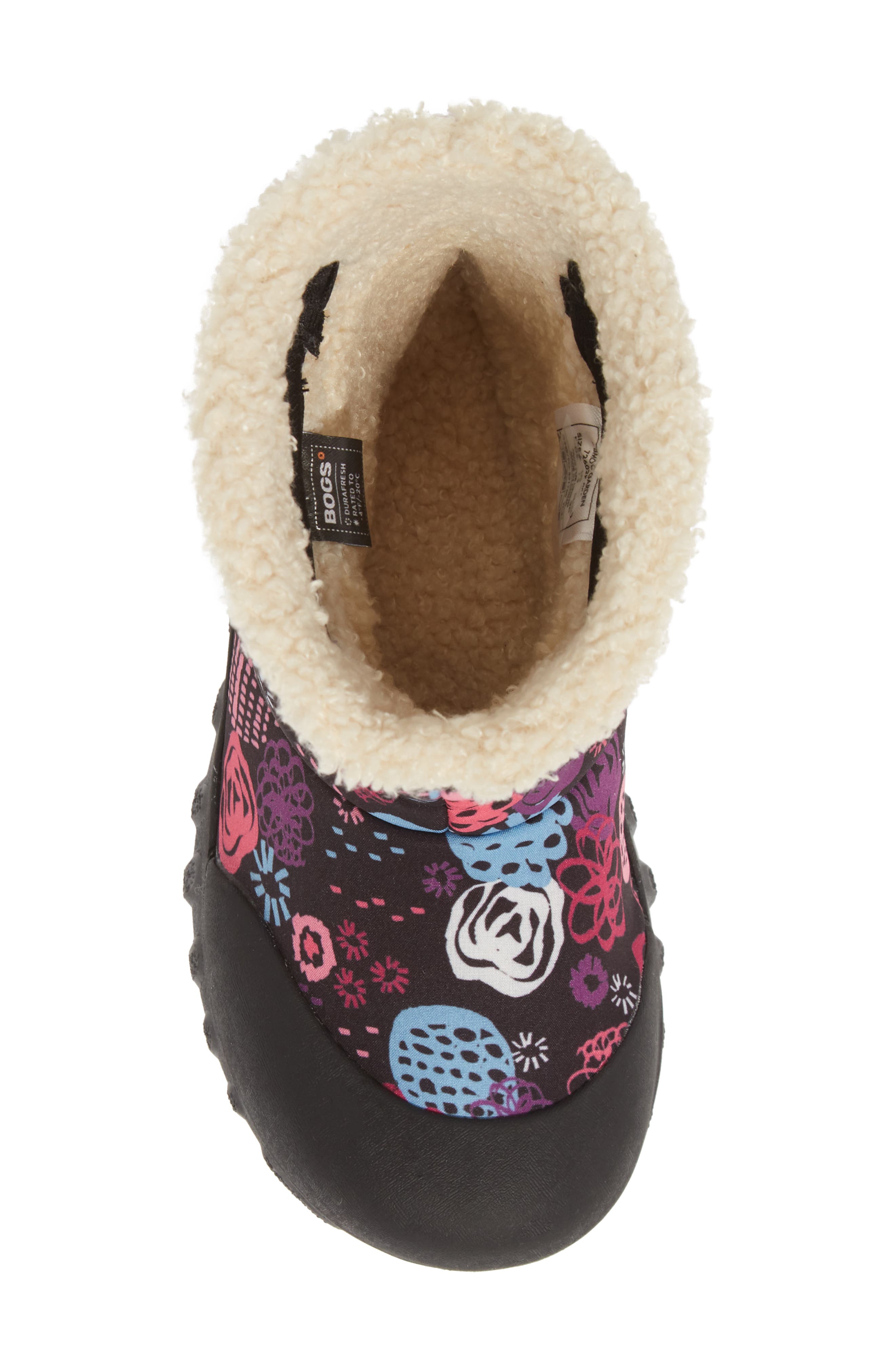 Bogs B-MOC Insulated Faux Fur Waterproof Boot, Alternate, color, 